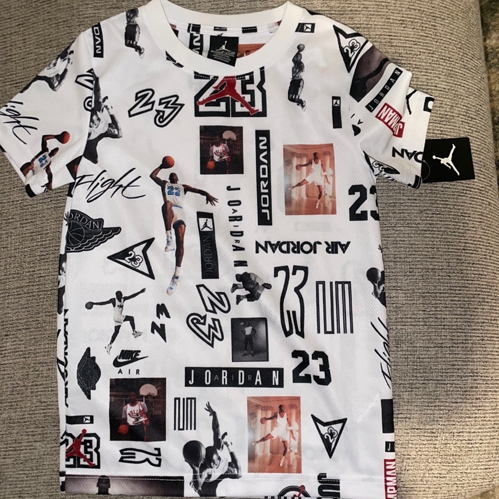Boys small (8-10) Nike and Jordan T-shirts new with tags